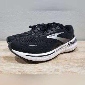 BROOKS Men's Adrenaline GTS 23 Running Shoes (8D(Men)/9.5W(Women) Black/White